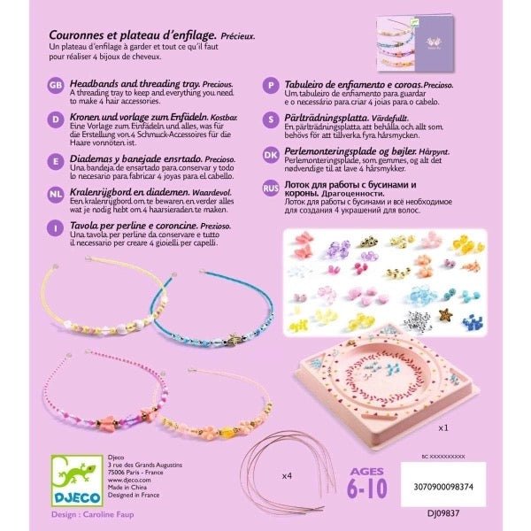 Djeco Schmuck basteln Wertvolle Juwelen - Sausebrause Shop