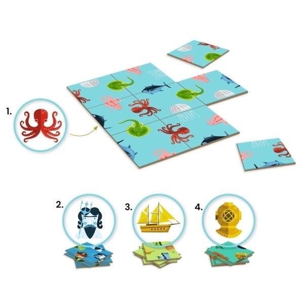 Djeco SOLOGIC Impossiblo Ocean - Sausebrause Shop