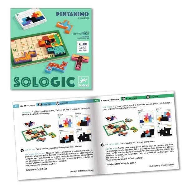 Djeco Sologic Pentanimo - Sausebrause Shop