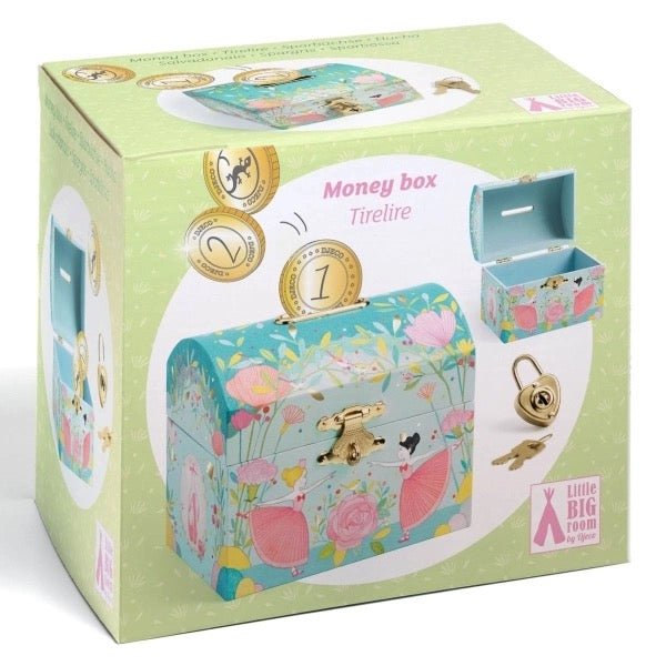 Djeco Spardose Ballerina - Sausebrause Shop
