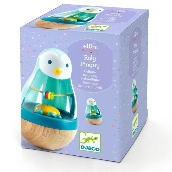 Djeco Stehaufmännchen Baby Roly Pingui - Sausebrause Shop