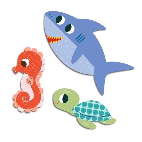 Djeco Sticker 18+ Monate Meerestiere - Sausebrause Shop