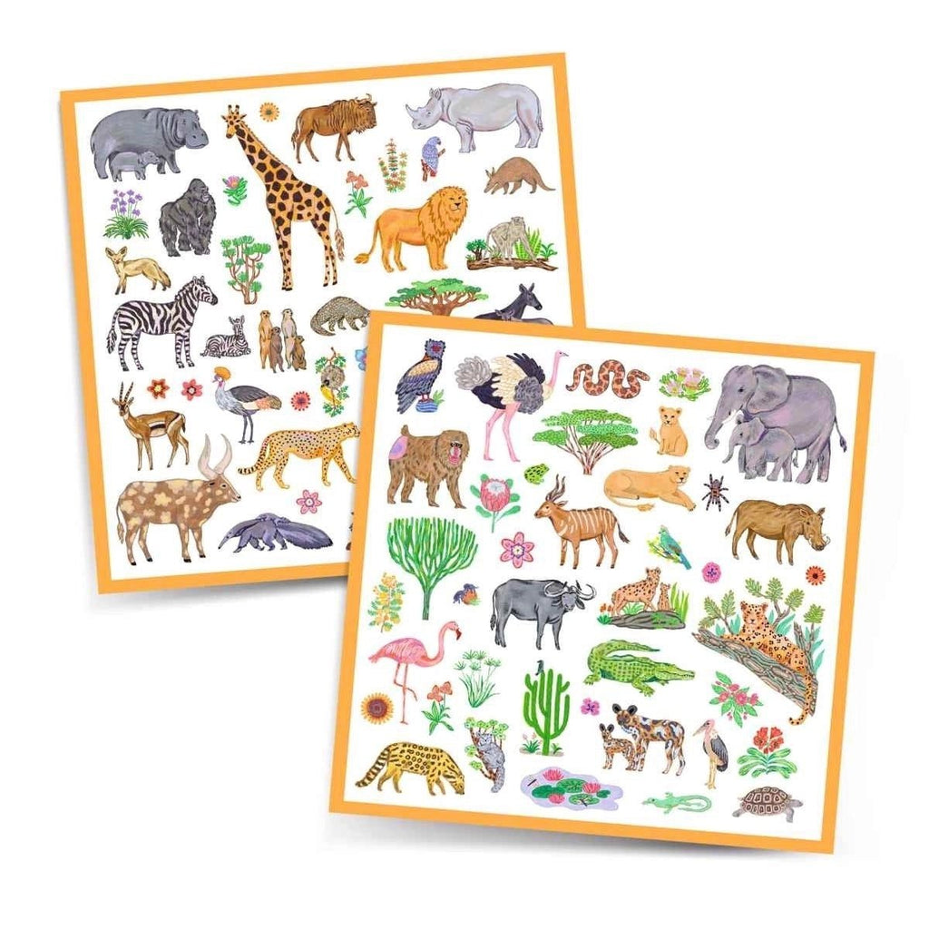 Djeco Sticker Kenia - Sausebrause Shop