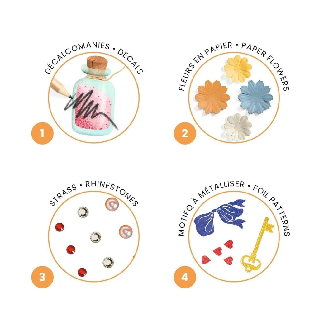 Djeco Sticker Märchen Däumelinchen - Sausebrause Shop