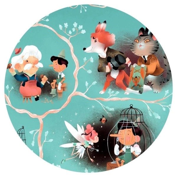 Djeco Story Puzzle Pinocchio 54 Teile - Sausebrause Shop
