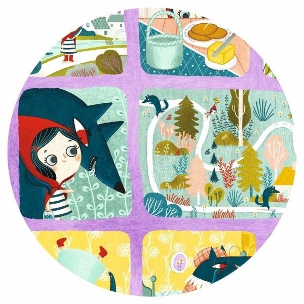 Djeco Storypuzzle Rotkäppchen 35 Teile - Sausebrause Shop
