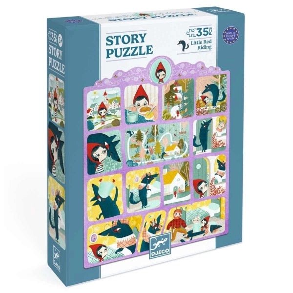 Djeco Storypuzzle Rotkäppchen 35 Teile - Sausebrause Shop