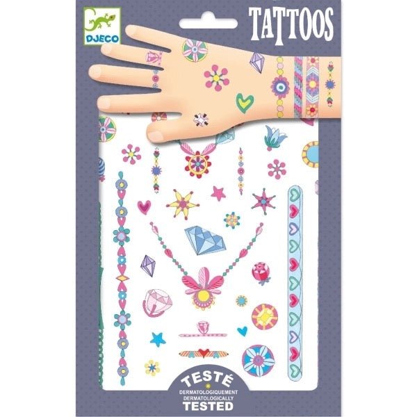 Djeco Tattoos Jenni's Jewels - Sausebrause Shop