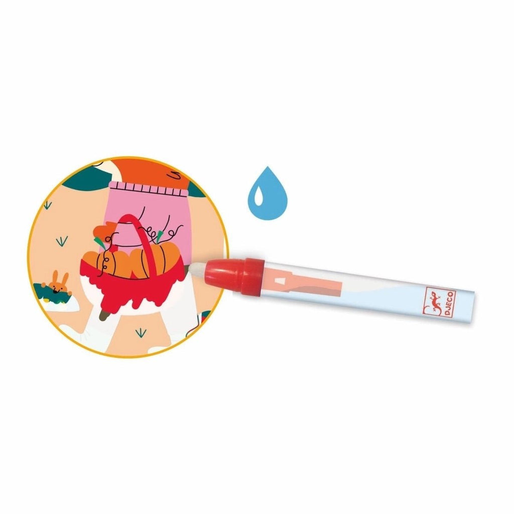 Djeco Wassermalen 4 Jahreszeiten - Sausebrause Shop