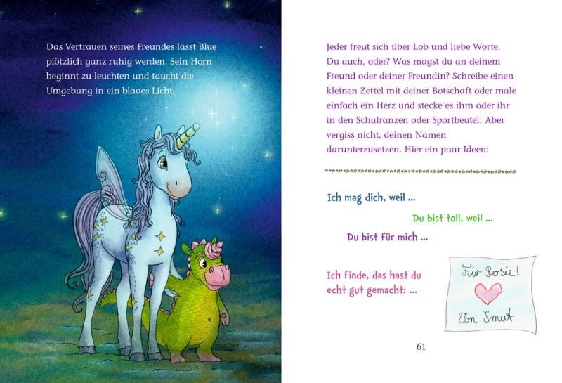 Einhorn‑Paradies Leseanfänger 4 Nur Mut Blue – Ferien‑Abenteuer ab 6 J. - Sausebrause Shop