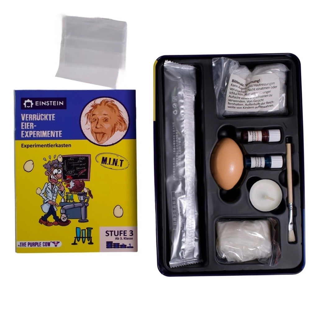 Einstein Eier - Experimente Experimentierkasten ab 8 Jahre - Sausebrause Shop