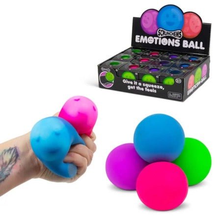 Emotions Squish Ball Stressball Ausdrucksvolle Gefühle Fidget Toy - Sausebrause Shop