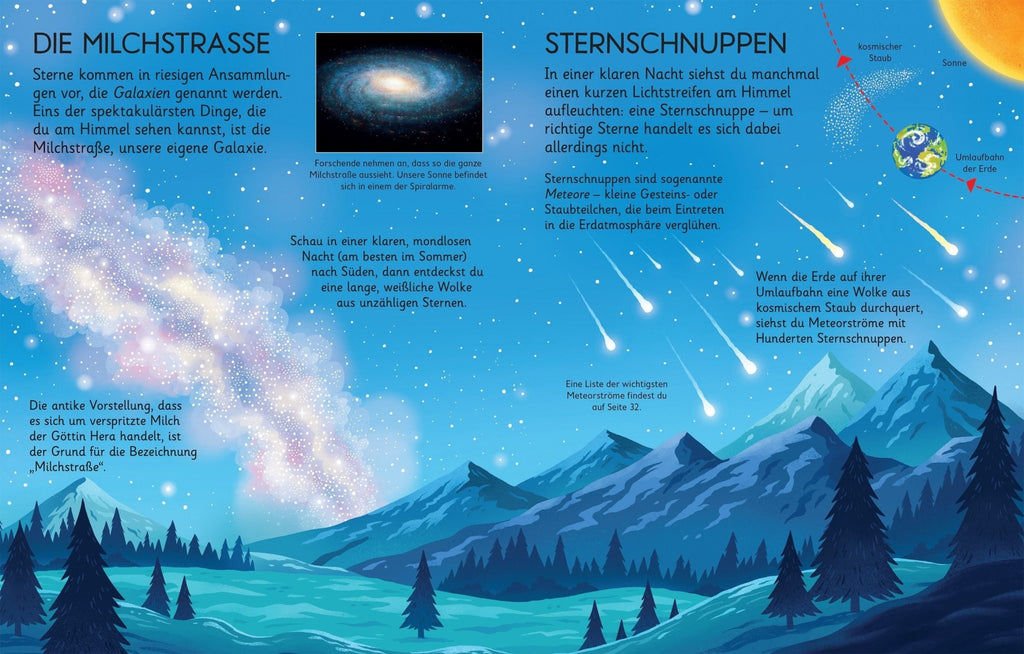 Erstes Handbuch Wir entdecken den Nachthimmel – Sachbuch für Kinder ab 6 Jahren - Sausebrause Shop