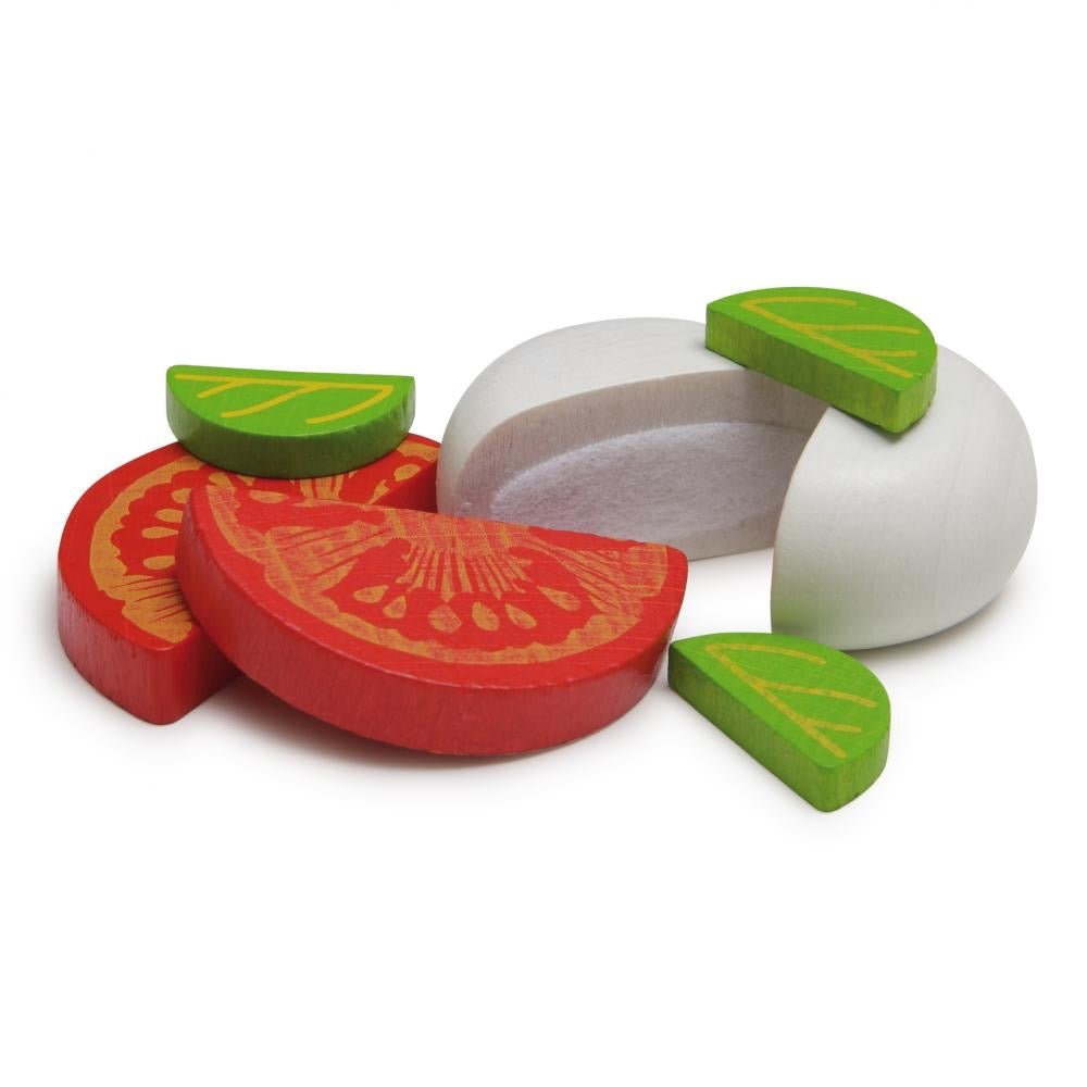 Erzi Spielzeuglebensmittel Mozzarella und Tomate in der Dose - Sausebrause Shop