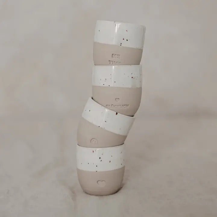 Espresso Becher Smiley Eulenschnitt - Sausebrause Shop