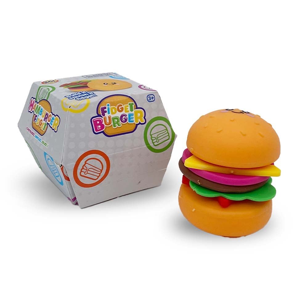 Fidget Burger – Stapelspaß zum Drücken und Entspannen - Sausebrause Shop