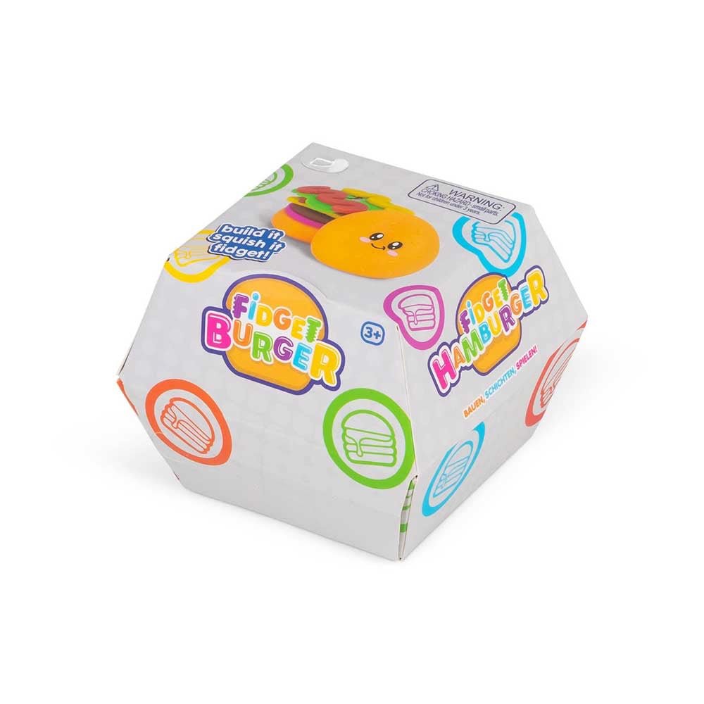 Fidget Burger – Stapelspaß zum Drücken und Entspannen - Sausebrause Shop
