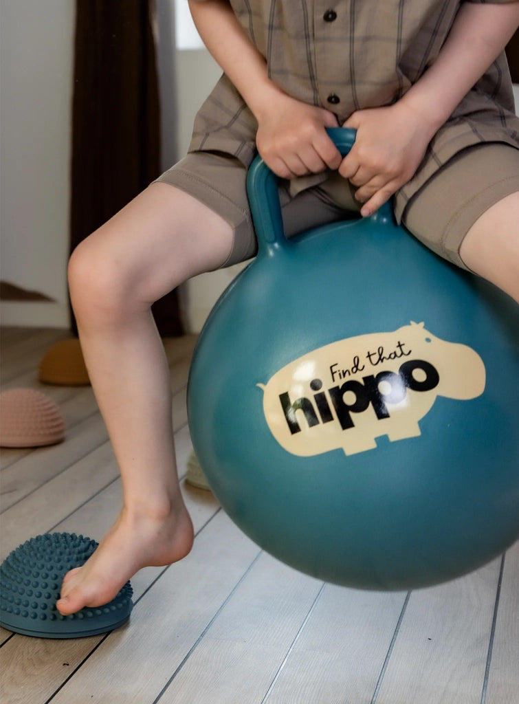 Find that Hippo Hüpfball Dark Cyan - Sausebrause Shop