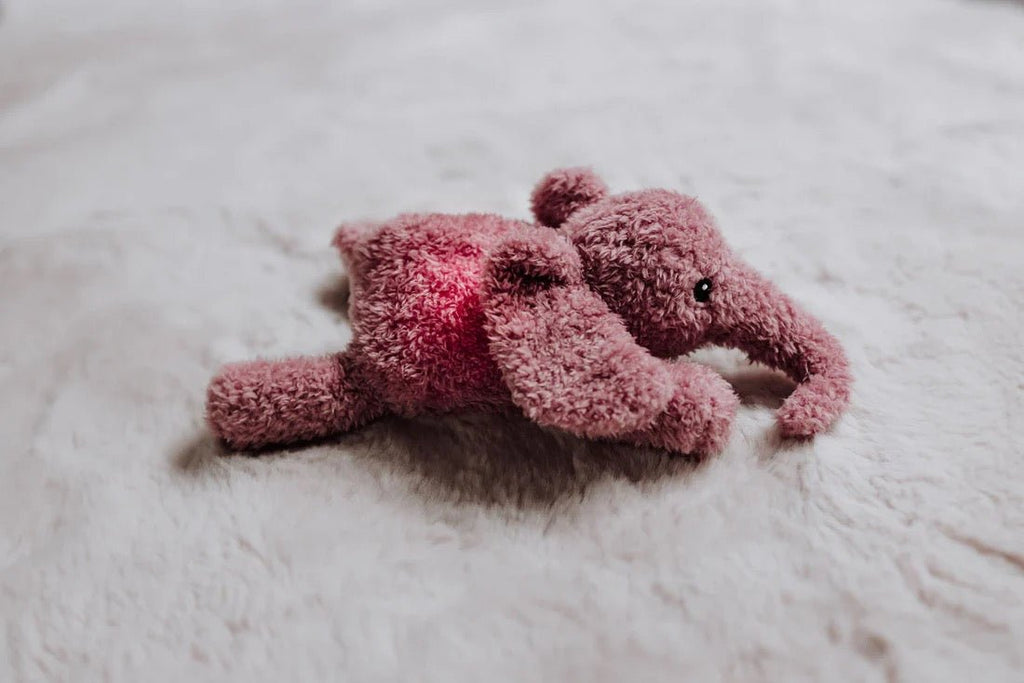Flow Amsterdam George Plüschtier Elefant Nachtlicht Pink Plush - Sausebrause Shop