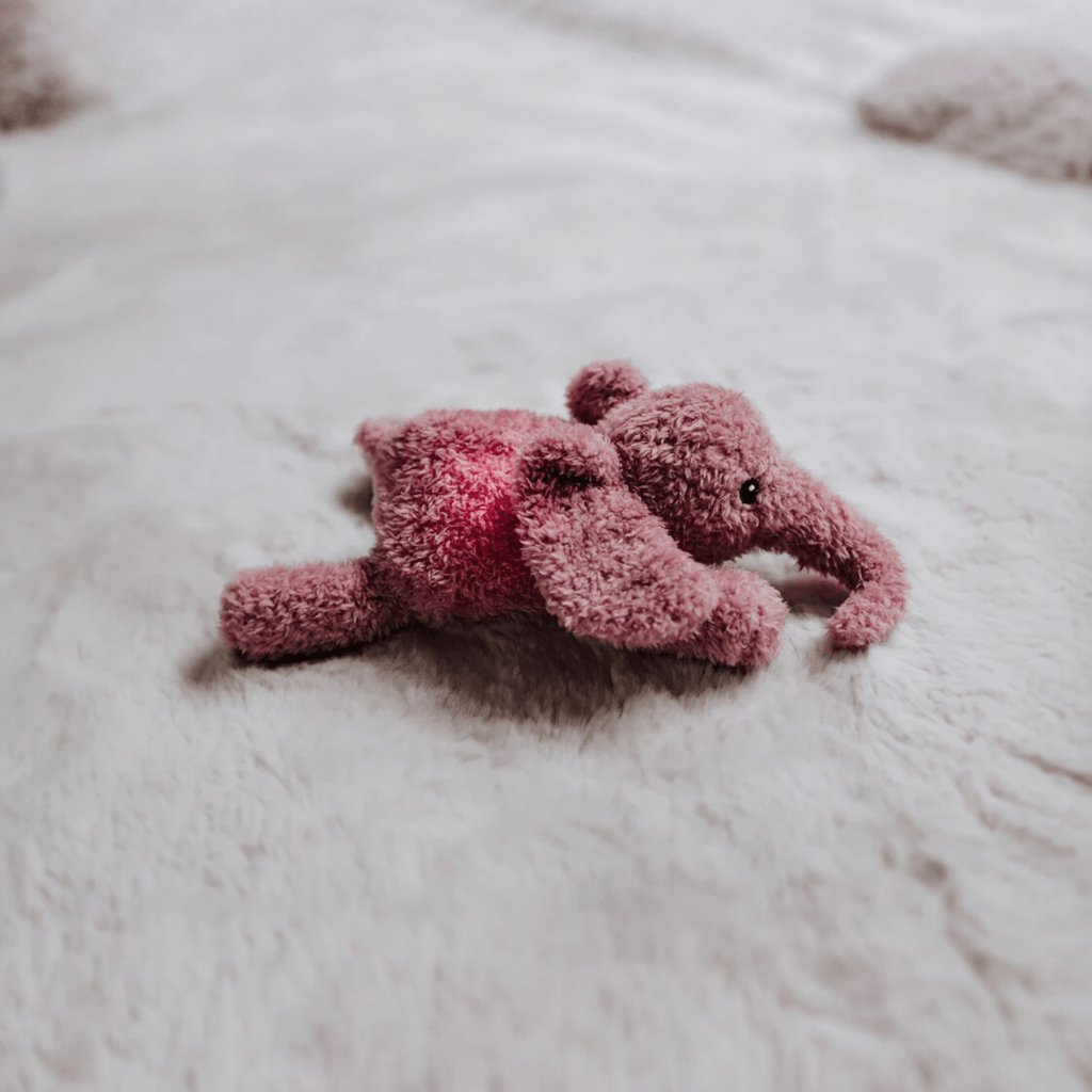Flow Amsterdam George Plüschtier Elefant Nachtlicht Pink Plush - Sausebrause Shop