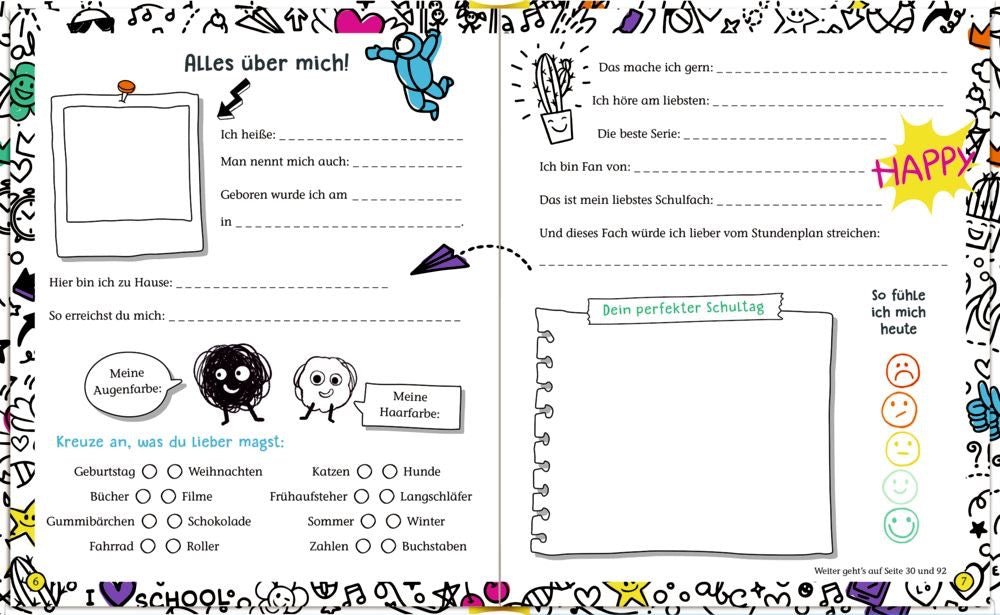 Freundebuch Meine Schulfreunde - Sausebrause Shop