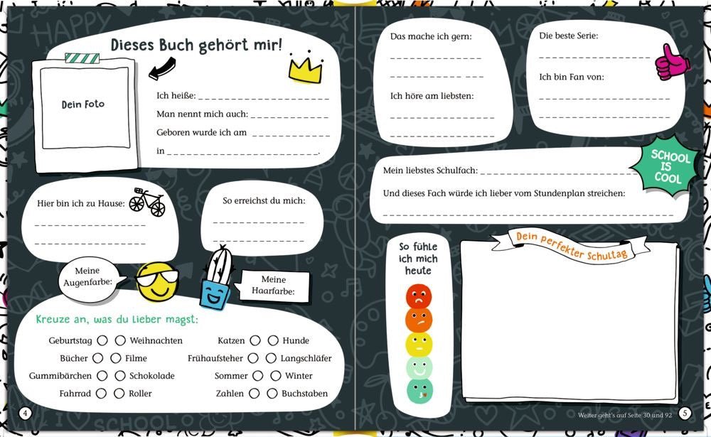 Freundebuch Meine Schulfreunde - Sausebrause Shop