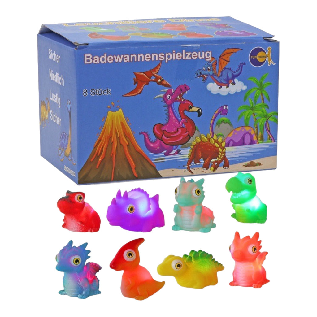 Fun Trading Leuchttiere Dinos Badewannenspielzeug - Sausebrause Shop