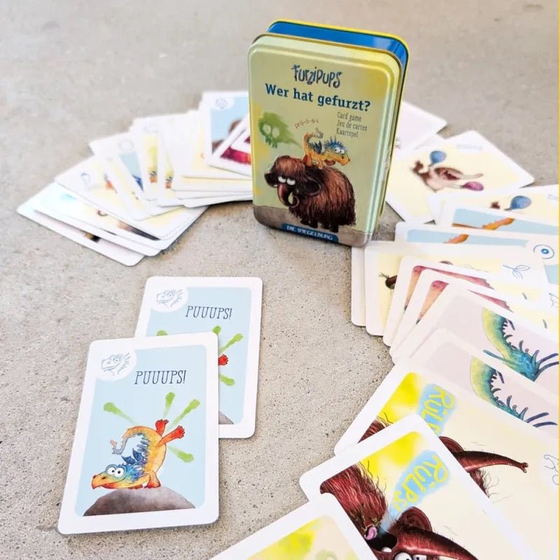 Furzipups Schwarzer Peter Kartenspiel – Wer hat gefurzt? - Sausebrause Shop