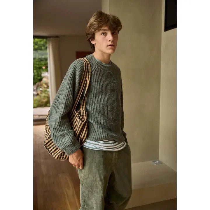 Gabrielle Paris Handbag „Vichy Café“ – Baumwoll - Tote im Coffee - Karo - Sausebrause Shop