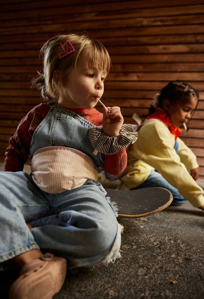 Gabrielle Paris Kids Waist Bag „Pink & Lemon“ – 100 % Baumwolle, verstellbar - Sausebrause Shop