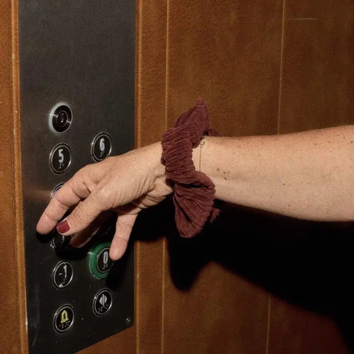 Gabrielle Paris Scrunchie Velvet Jaspe - Sausebrause Shop