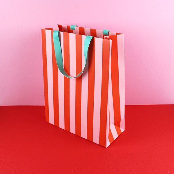 Geschenktasche Größe L Rosa Rot Mint - Sausebrause Shop