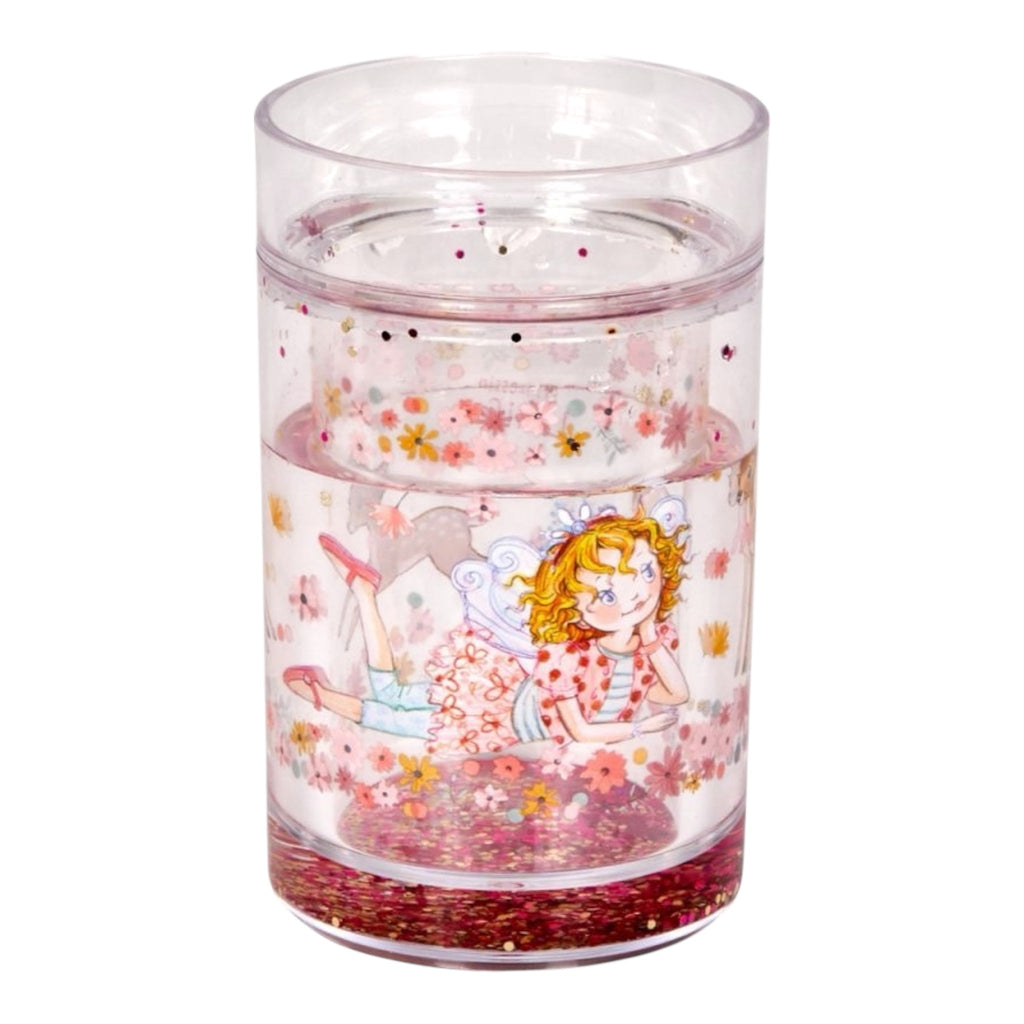 Glitzerbecher Prinzessin Lillifee – funkelndes Feen - Design für kleine Prinzessinnen - Sausebrause Shop
