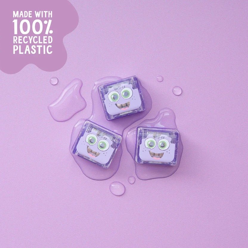 Glo Pals leuchtende Badewürfel 4 Stück Lila - Sausebrause Shop
