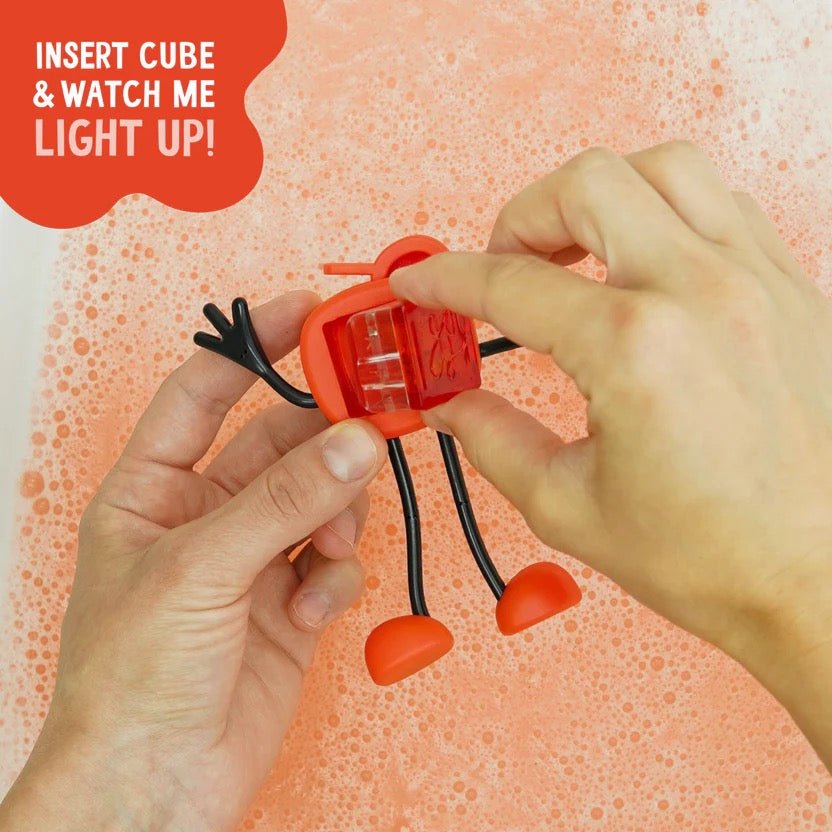 Glo Pals leuchtendes Badespielzeug Charakter Sammy Rot - Sausebrause Shop