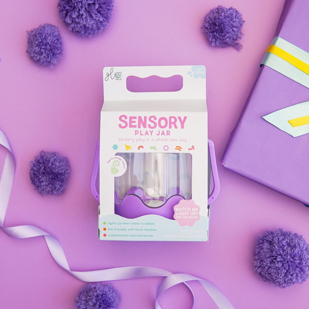 Glo Pals Spielglas Sensory Jar Purple - Sausebrause Shop