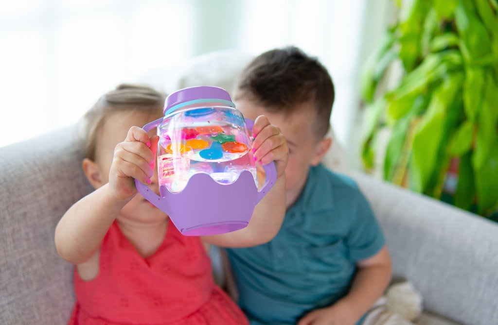 Glo Pals Spielglas Sensory Jar Purple - Sausebrause Shop
