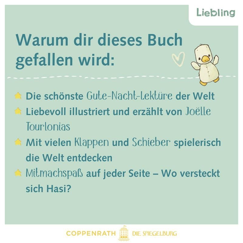 GuteNachtBuch Die optimale Abendlektüre – Pappbilderbuch ab 18 Monaten - Sausebrause Shop