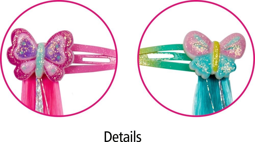 Haarclips Glitzersträhnen Prinzessin Lillifee – 4er Set - Sausebrause Shop