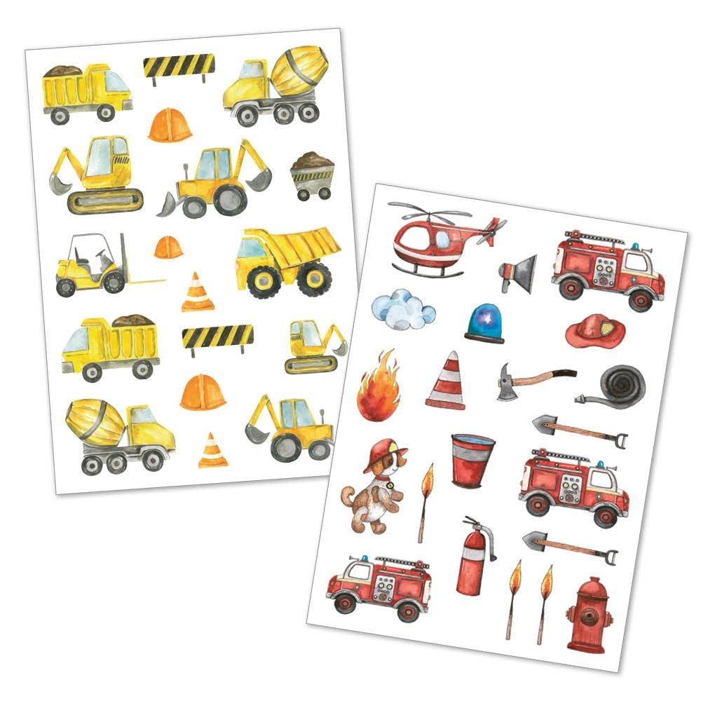 Happy Tatts – Kinder - Tattoos Mix, 125 Stück - Sausebrause Shop