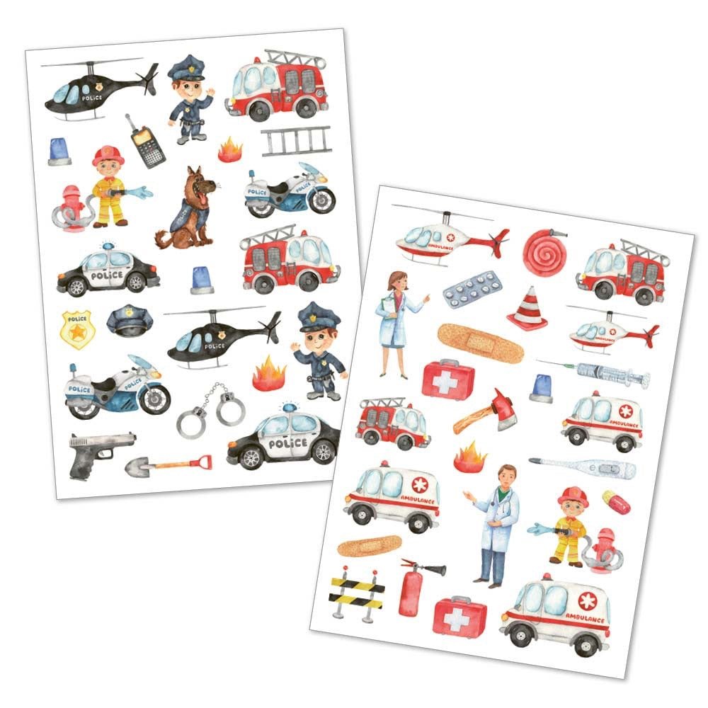 Happy Tatts – Kinder - Tattoos Tatü Tata, 48 Stück - Sausebrause Shop