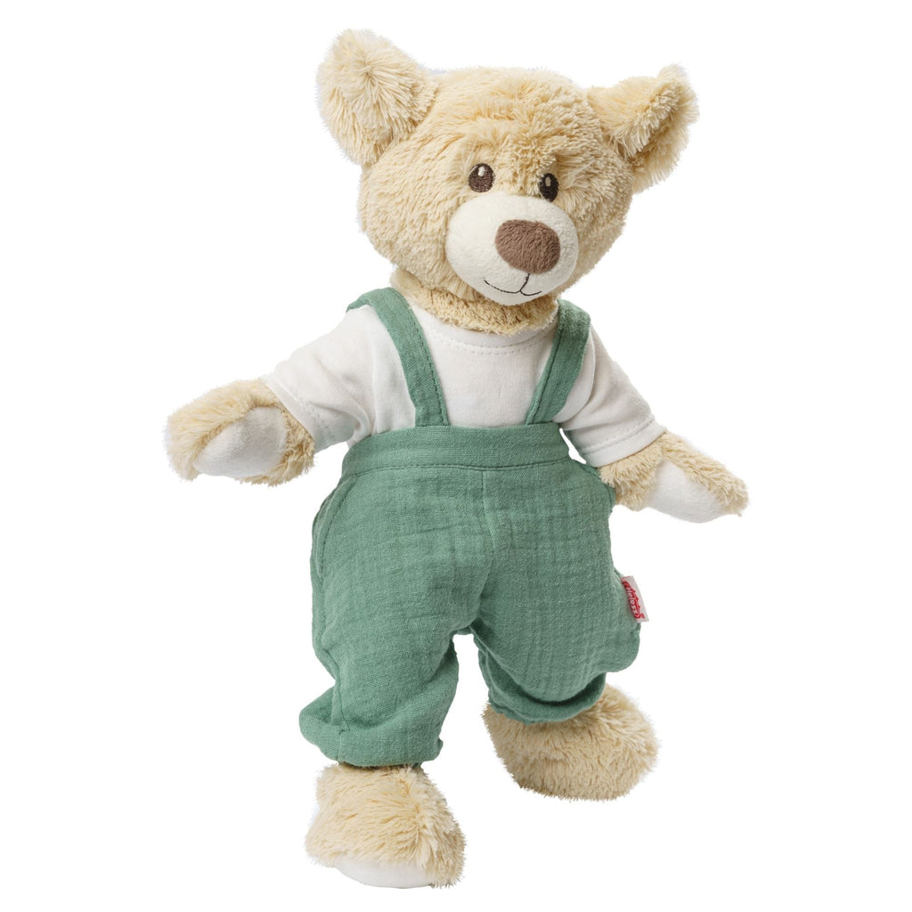 Heless Musselin Puppen Latzhose salbeigrün 35 - 45 cm - Sausebrause Shop