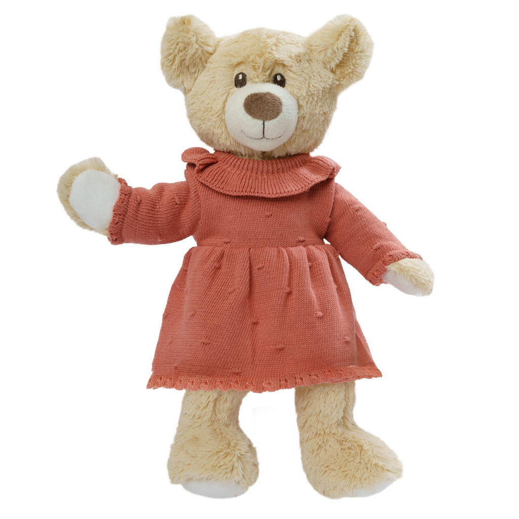Heless Puppen Strickkleid pfirsisch 35 - 45 cm - Sausebrause Shop