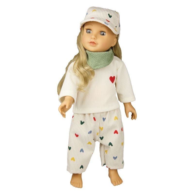 Heless Puppen‑Kappe Herz‑Konfetti – 35–45 cm - Sausebrause Shop