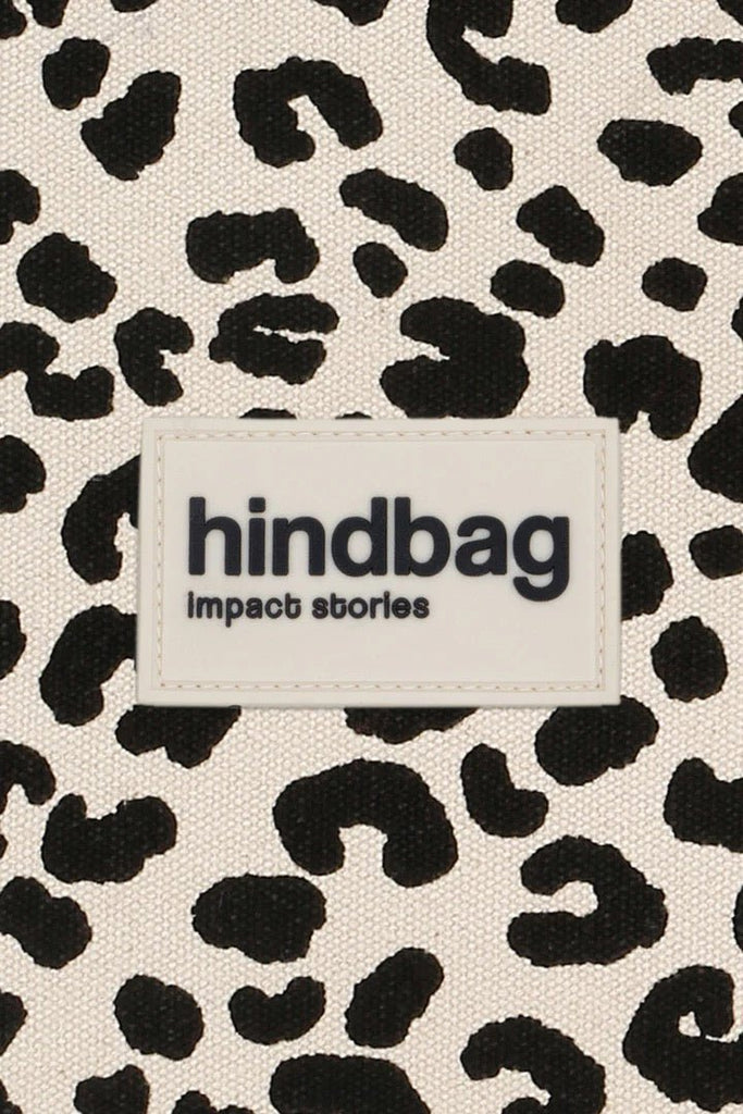 Hindbag Bauchtasche Harry Leopard Ecru aus Bio Baumwolle - Sausebrause Shop