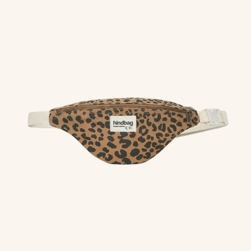 Hindbag Gürteltasche Kinder Augustin Leopard Cannelle - Sausebrause Shop