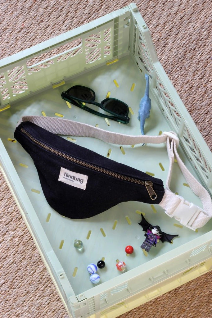 Hindbag Kinder - Bauchtasche Augustin Schwarz - Sausebrause Shop