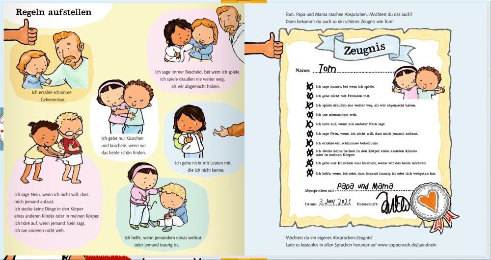 Ja und Nein ich sag was ich nicht mag – Kinderbuch ab 3 Jahren - Sausebrause Shop