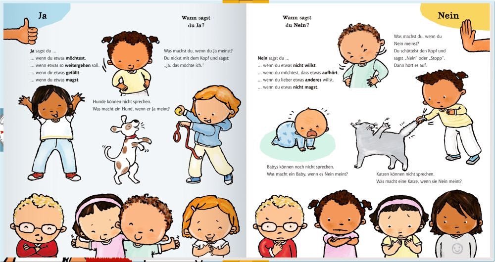 Ja und Nein ich sag was ich nicht mag – Kinderbuch ab 3 Jahren - Sausebrause Shop