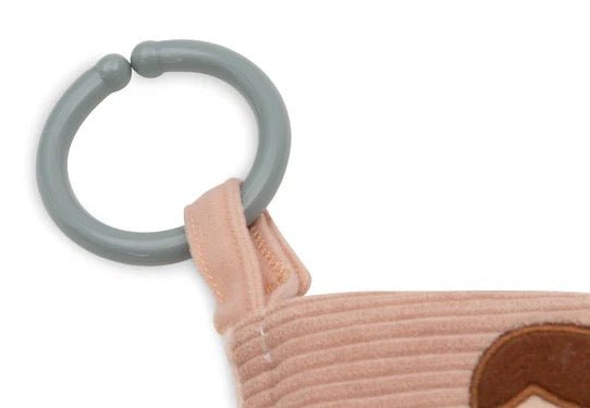 Jollein Aktivitätenbuch Lovely Birds – weiches Stoffbuch mit Knister und Spiegel - Sausebrause Shop